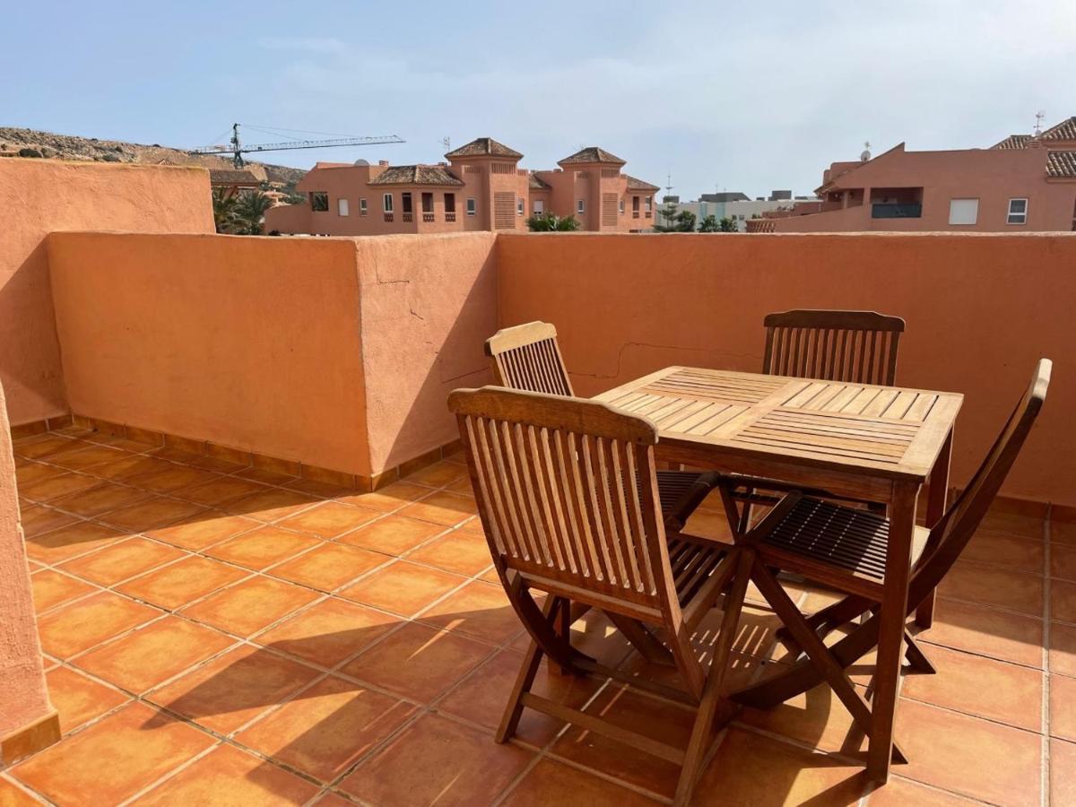 Apartamentos Mar Azul Almerimar Exteriör bild